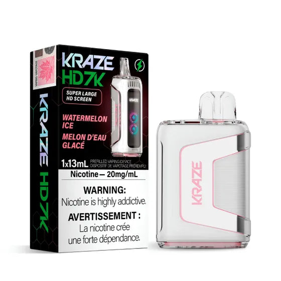 Kraze HD 7000 Disposable - Watermelon Ice