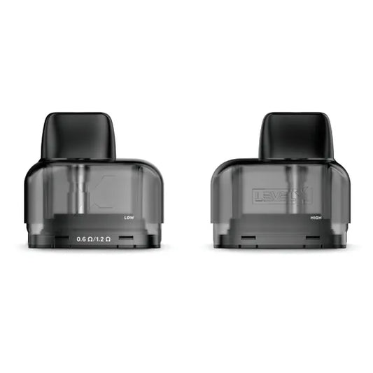 Level X Refillable Dual Coil Pod 5.5mL 0.6/1.2ohm