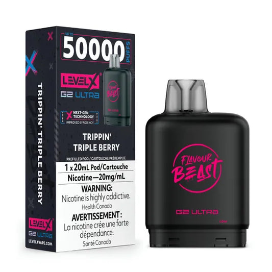 Level X Flavour Beast G2 Ultra Pod - Trippin' Triple berry