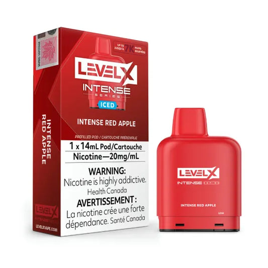 Level X Pod Intense Series 14mL - Intense Red Apple