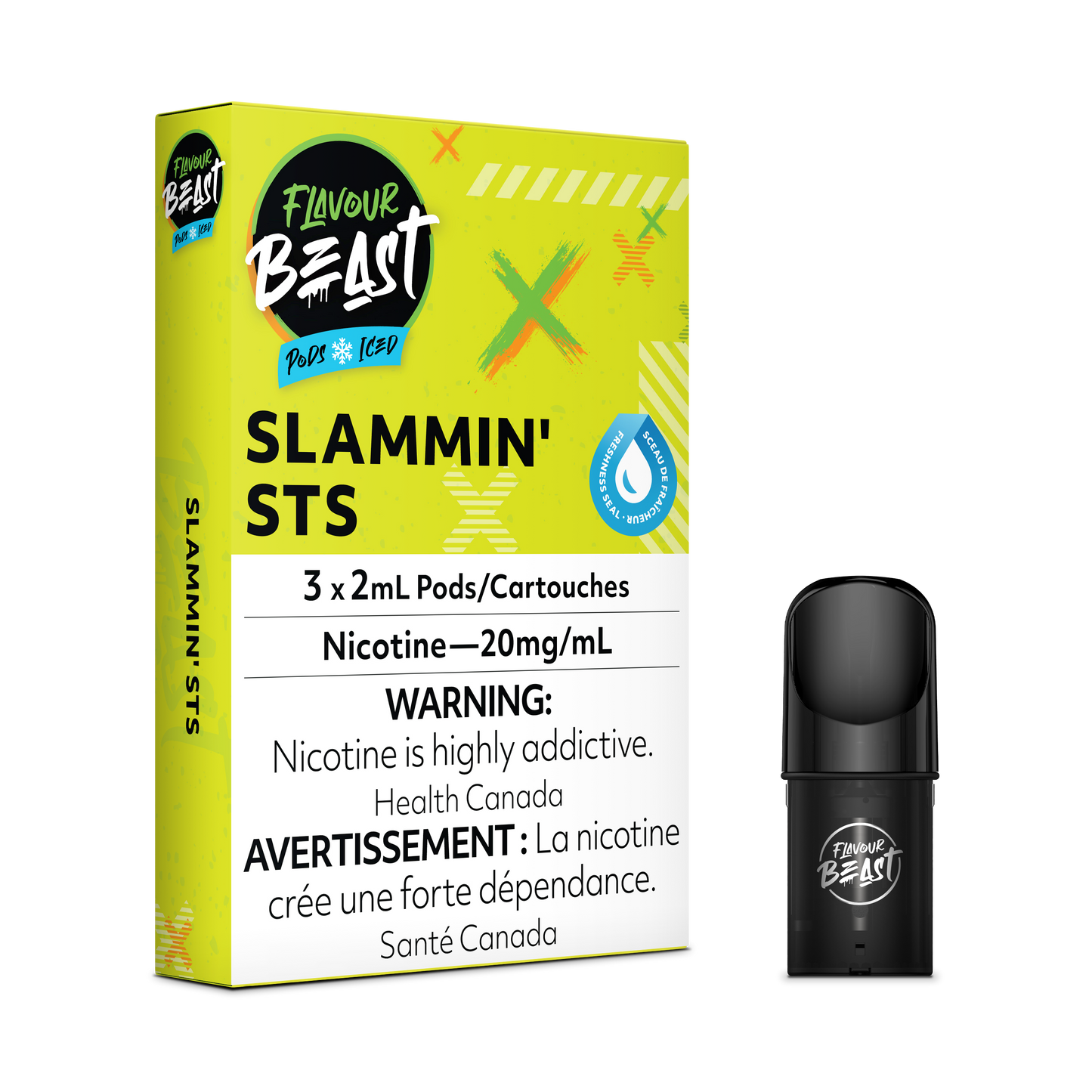 Flavour Beast Pod Pack - Slammin' STS (Sour Snap)