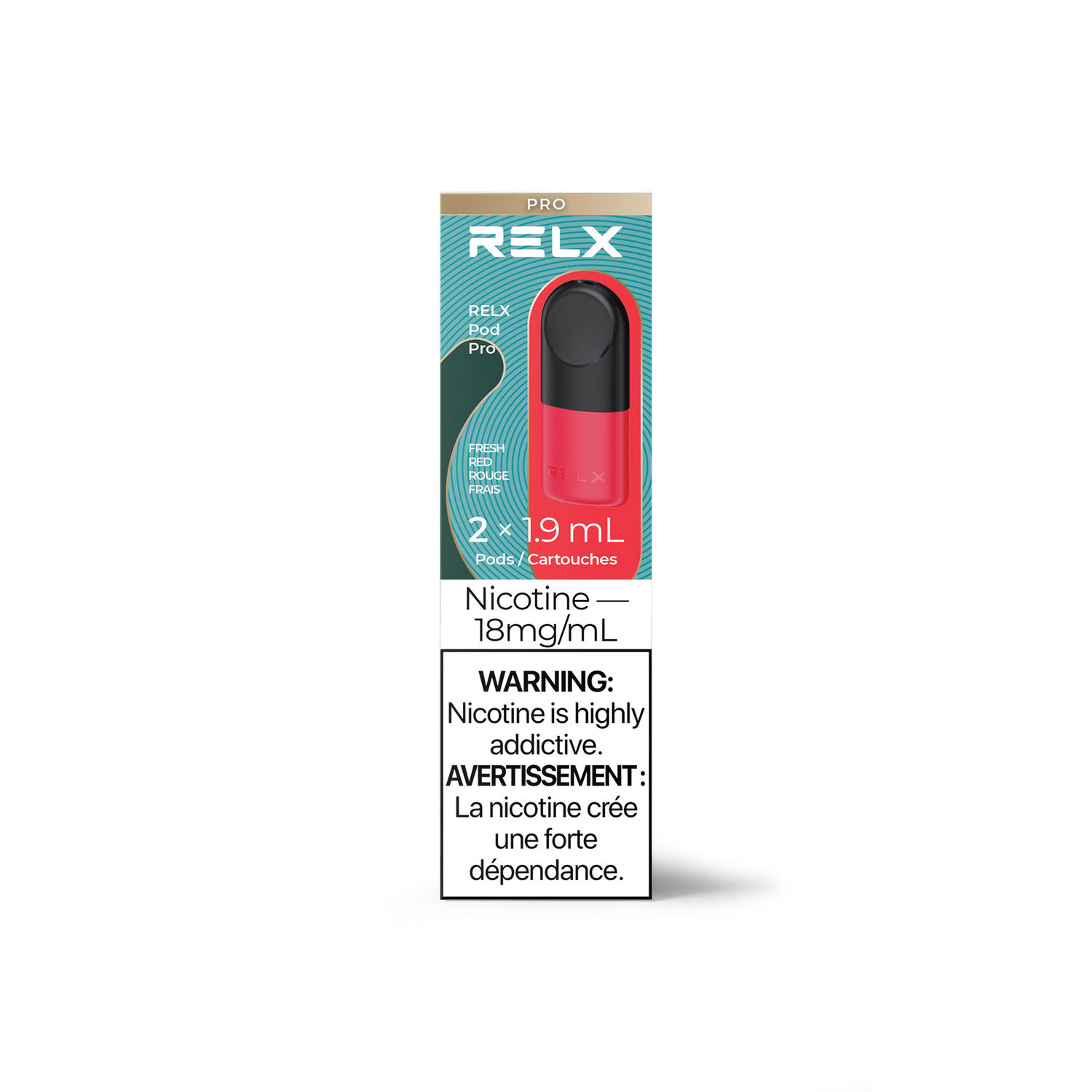 Relx Pro Pod - Fresh Red Scarborough Vapes Relx Pro Pod - Fresh Red Scarborough Vapes