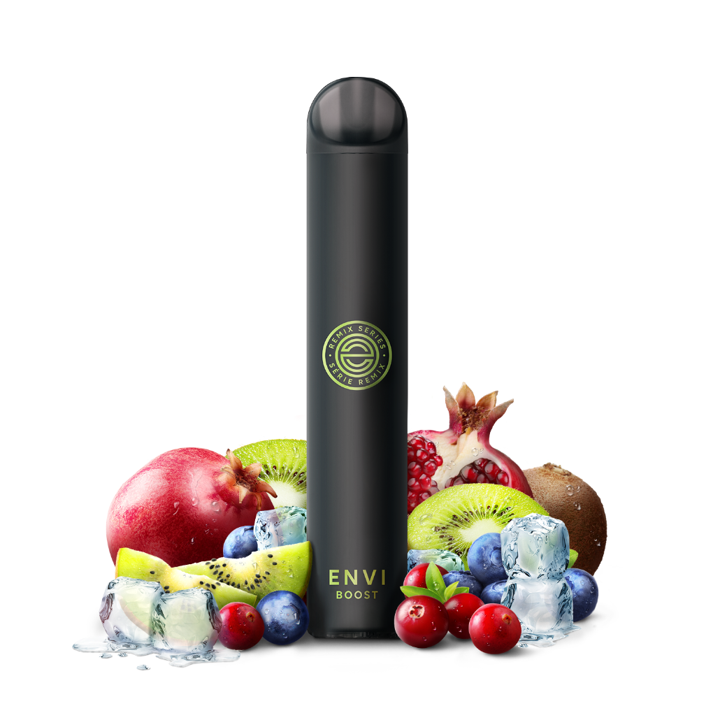 Envi Boost Disposable - Kiwi Pomegranate Berry Iced